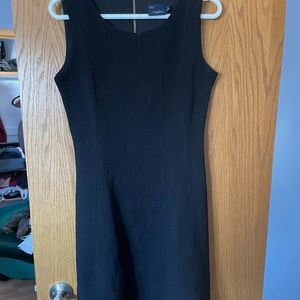 black cocktail dress